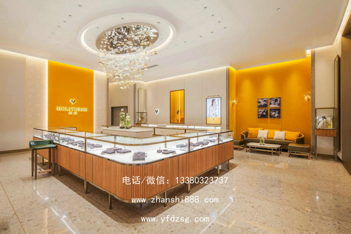珠宝展示柜如何通过色彩让消费者共鸣